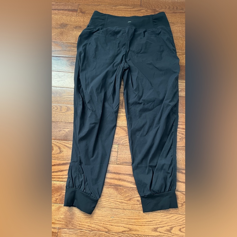 Prana Women’s Black Jogger Pants Sz L